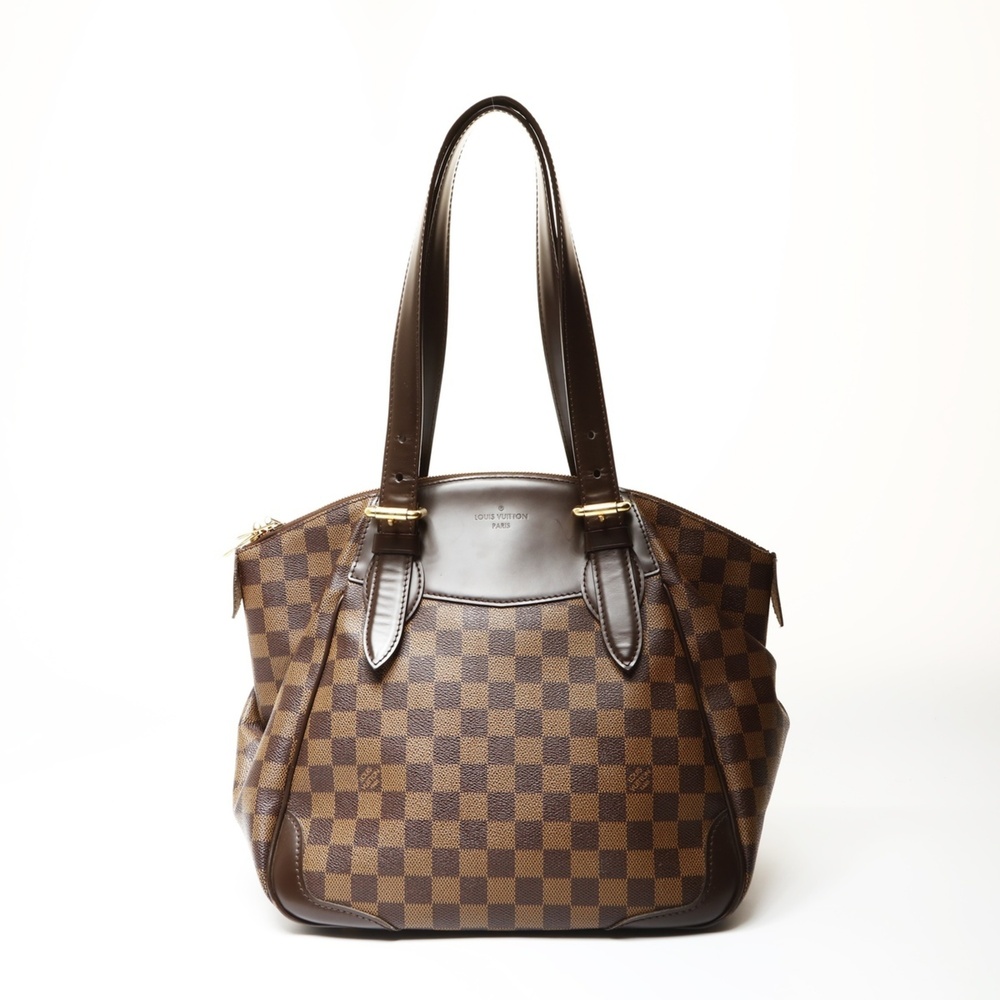 LOUIS VUITTON Authentic Brown Damier Shoulder Bag